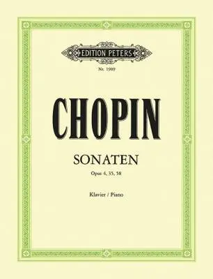 C.F. Peters Corporation - Sonatas - Chopin/Scholtz/Pozniak - Piano - Book