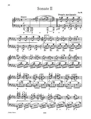 Sonatas - Chopin/Scholtz/Pozniak - Piano - Book