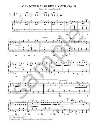 Waltzes (Critical Edition) - Chopin/Grabowski - Piano - Book