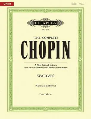 C.F. Peters Corporation - Waltzes (Critical Edition) - Chopin/Grabowski - Piano - Book