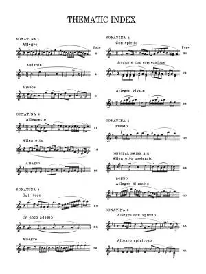 Six sonatines, opus�36�� Clementi, Palmer�� Piano�� Livre