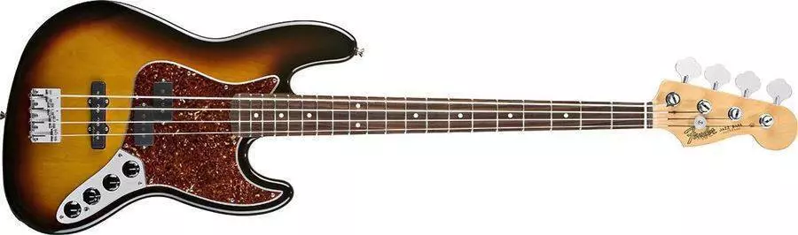 Custom Shop Reggie Hamilton Signature Jazz Bass IV - Rosewood Fingerboard, 3-Color Sunburst