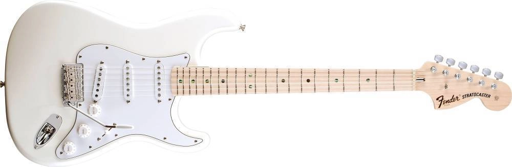 Custom Shop Robin Trower Signature Stratocaster - Maple Fingerboard, Arctic White