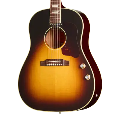 J-160E Original Acoustic/Electric Guitar with Hardshell Case - Vintage Sunburst