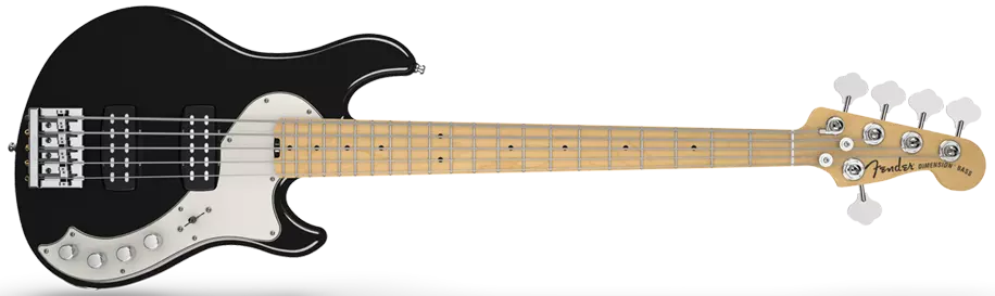 American Deluxe Dimension Bass V HH - Black