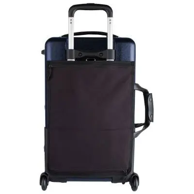 Zippered Triple Trumpet Case with Wheels - Blue