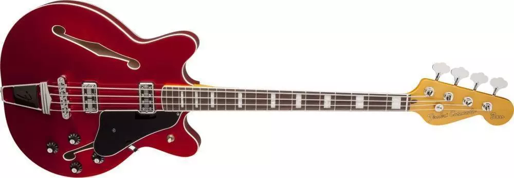 Coronado Bass - Candy Apple Red