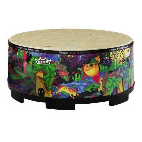 Kids Gathering Drum 8 x 16 Inch - Rain Forest