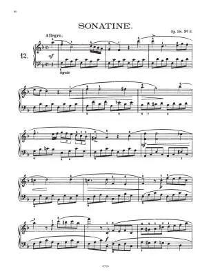 Sonatines, opus�36, 37 et 38 � Clementi � Piano ��Livre