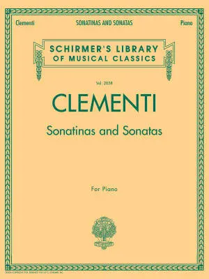 G. Schirmer Inc. - Sonatinas and Sonatas, Volume 2058 - Clementi - Piano - Book