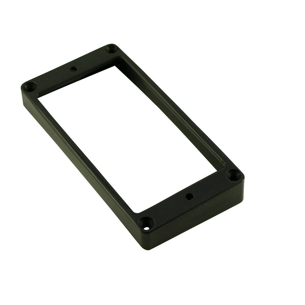 Arched Metal Humbucker High Pickup Mounting Ring - Black