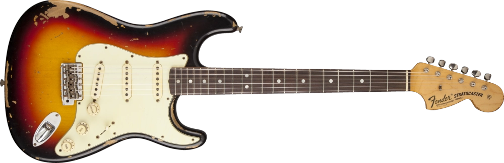 Michael Landau 1968 Strat - Bleached 3 Tone Sunburst