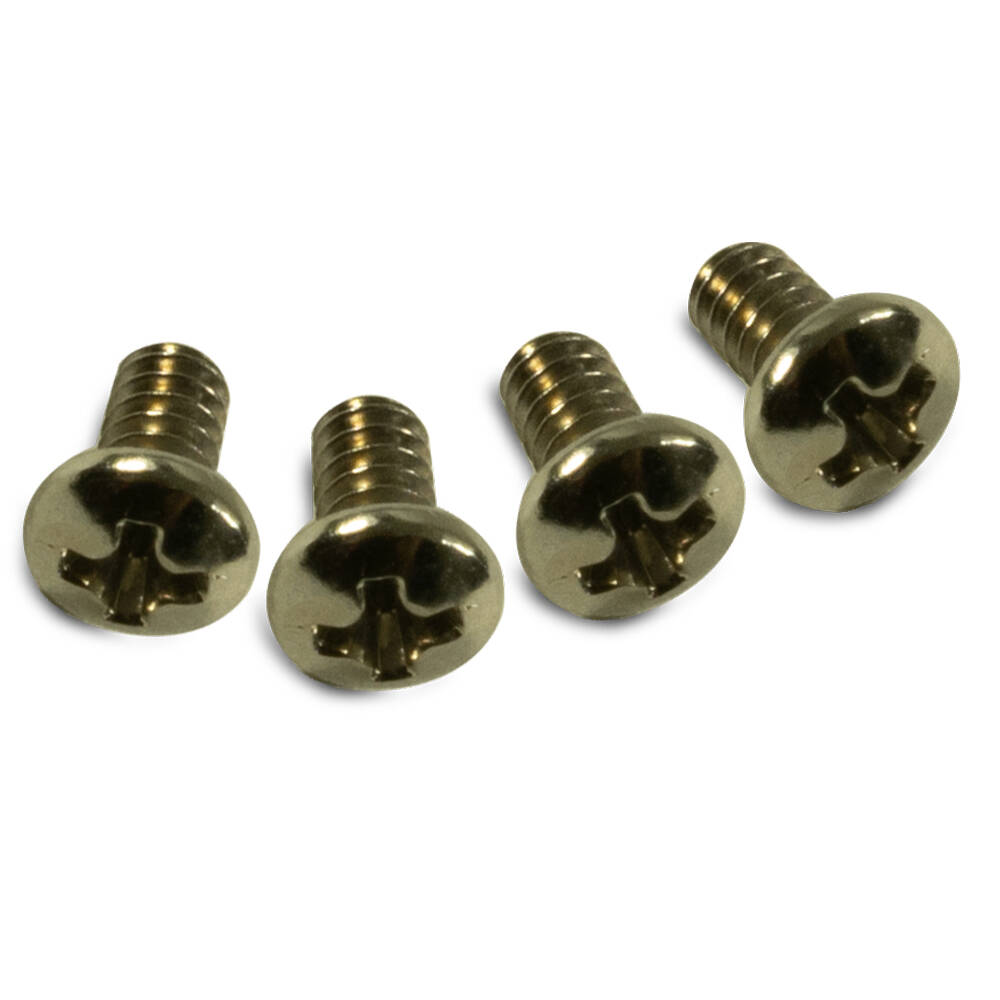 Blade Switch Mounting Screw - Gold (4 Pack)