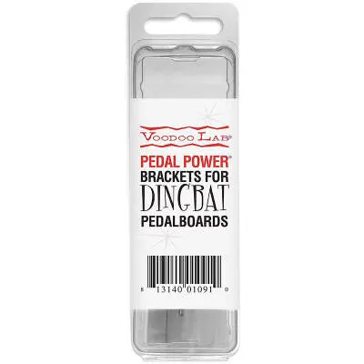 Pedal Power Mounting Brackets for Dingbat Pedalboard