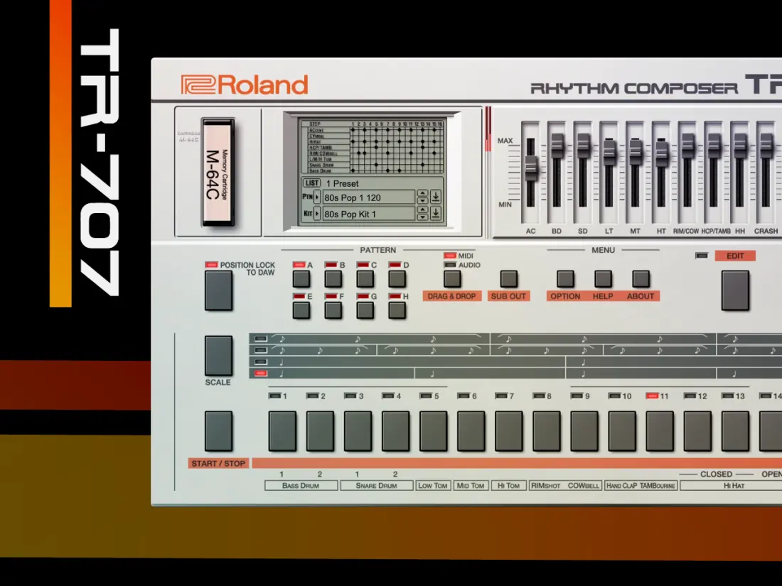 TR-707/727 Rhythm Composer - Download