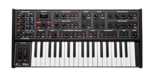 Sequential - Fourm 4-Voice Analog Synth with Polyphonic Aftertouch