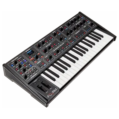 Fourm 4-Voice Analog Synth with Polyphonic Aftertouch