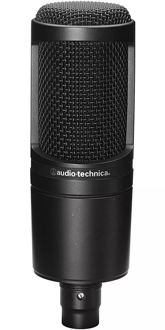 AT2020 Cardioid Condenser Microphone - Black