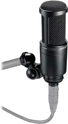 AT2020 Cardioid Condenser Microphone - Black