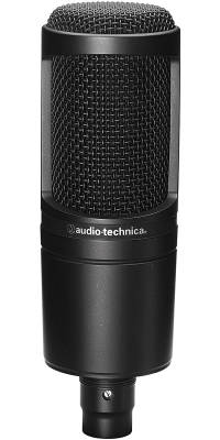 Audio-Technica - AT2020 Cardioid Condenser Microphone - Black