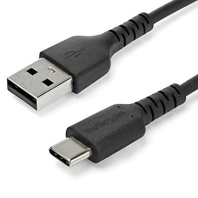 USB A to USB C Fast Charging Cable - 1m