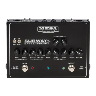 Mesa Boogie - Subway+ Bass DI-Preamp Box Mesa Boogie - Subway+ Bass DI-Preamp Box