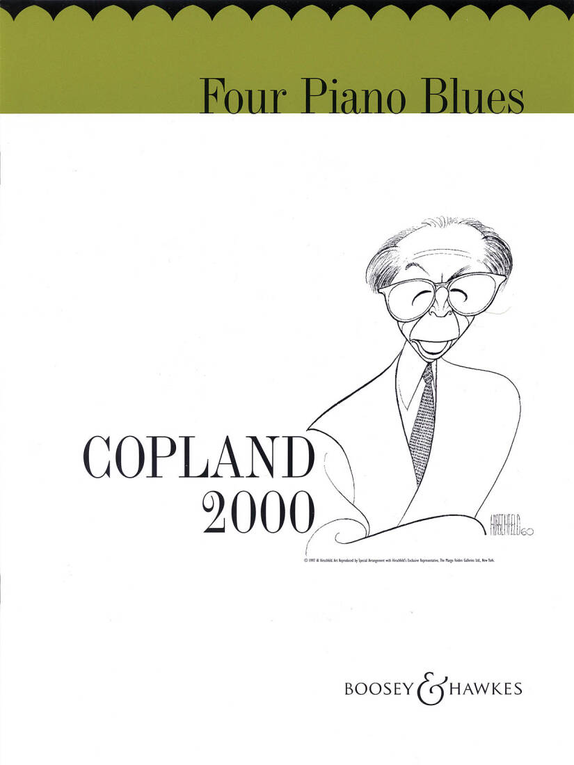 Four Piano Blues - Copland - Book