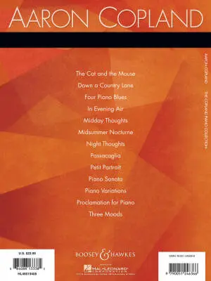 13 Piano Pieces - Copland - Piano - Book