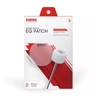 EQ Patch - Plastic Single Pedal - Clear