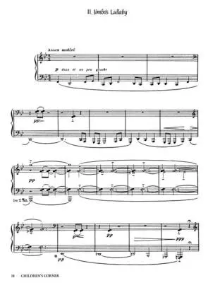 Etudes, Children\'s Corner, Images Book II - Debussy - Piano - Book