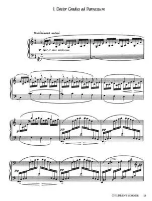 Etudes, Children\'s Corner, Images Book II - Debussy - Piano - Book