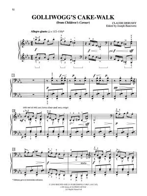 12 Selected Piano Works - Debussy/Banowetz - Piano - Book/Audio Online