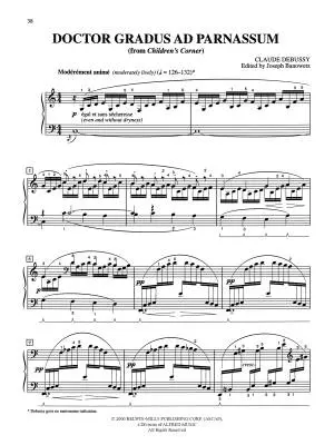 12 Selected Piano Works - Debussy/Banowetz - Piano - Book/Audio Online