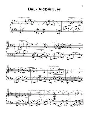 Deux Arabesques - Debussy/Olson - Piano - Book