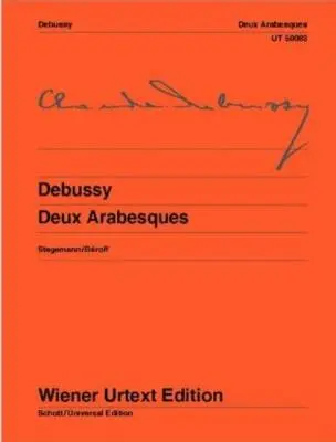 Wiener Urtext Edition - Deux Arabesques - Debussy - Piano - Book