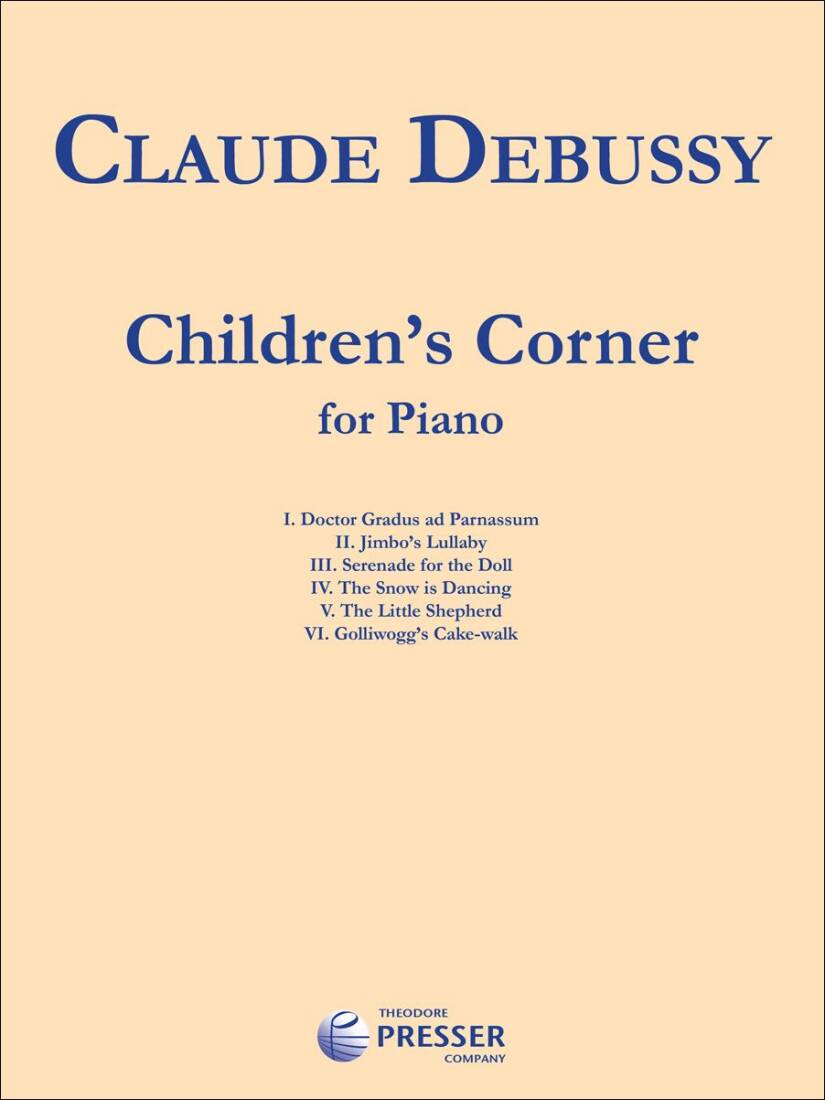 Children\'s Corner - Debussy - Piano - Book