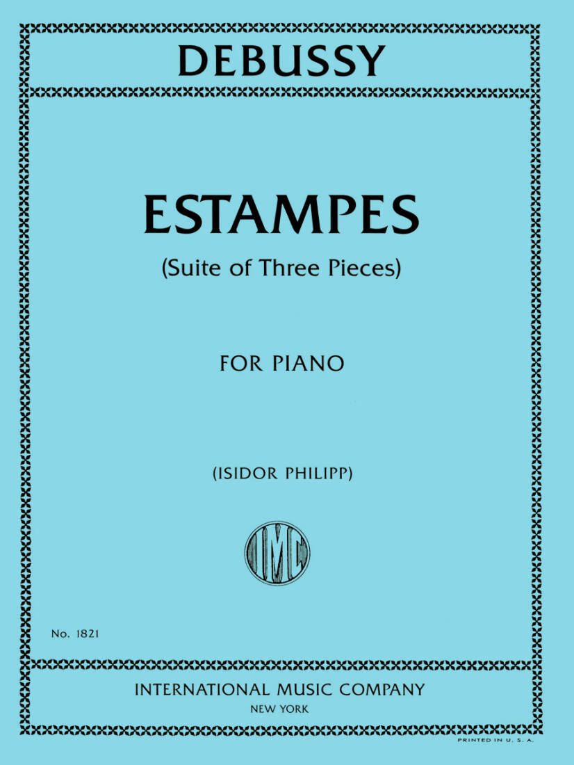Estampes: Complete - Debussy - Piano - Book