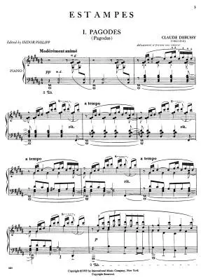Estampes: Complete - Debussy - Piano - Book
