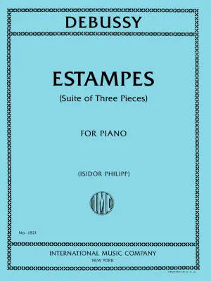 International Music Company - Estampes: Complete - Debussy - Piano - Book