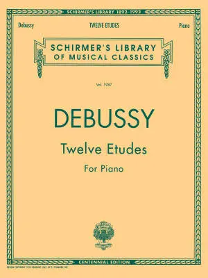 G. Schirmer Inc. - Twelve Etudes - Debussy - Piano - Book