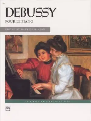 Alfred Publishing - Pour le piano - Debussy/Hinson - Piano - Book