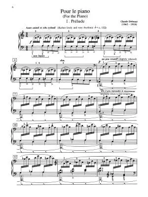Pour le piano - Debussy/Hinson - Piano - Book