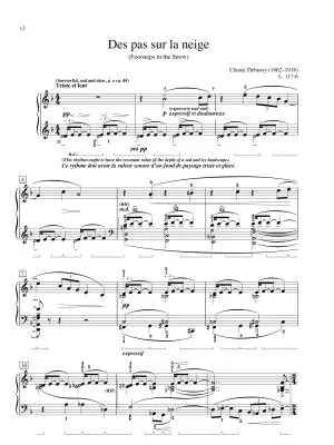 Selected Preludes - Debussy/Hinson - Piano - Book