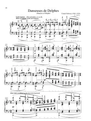 Selected Preludes - Debussy/Hinson - Piano - Book