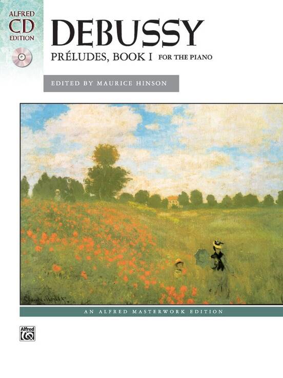 Preludes, Book 1 - Debussy/Hinson - Piano - Book/CD