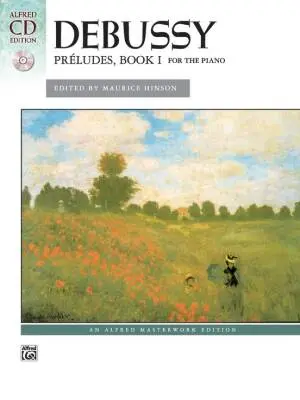 Alfred Publishing - Preludes, Book 1 - Debussy/Hinson - Piano - Book/CD