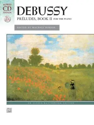 Alfred Publishing - Preludes, Book 2 - Debussy/Hinson - Piano - Book/CD