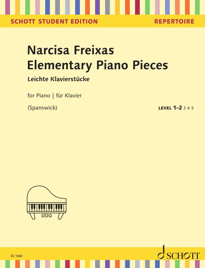 Elementary Piano Pieces: Piano Infantili - Freixas/Spanswick - Piano - Book