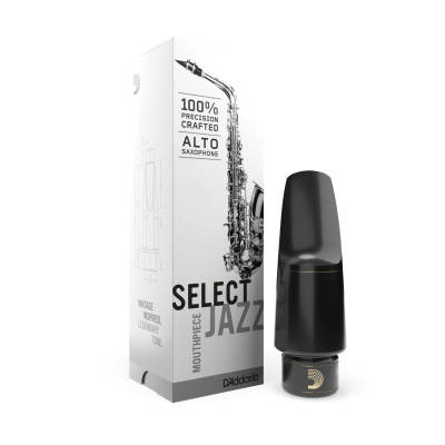 DAddario Woodwinds - D6M - Select Jazz Alto Sax Mouthpiece