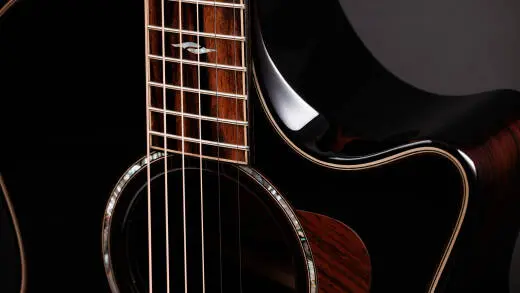 Next Generation Builder\'s Edition 814ce Blacktop Rosewood/Spruce Acoustic-Electric Guitar with Case